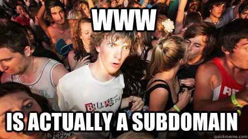 Sub-domain meme (secureitmania)