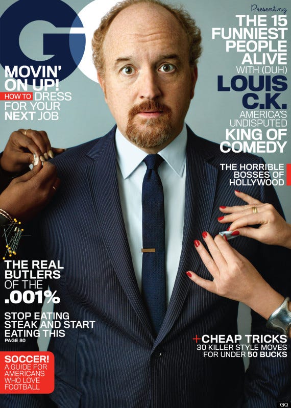 Just eat the sh*t on the floor!”: Louis C.K. on dealing with lousy people  and lousy circumstances, by Emily Haney