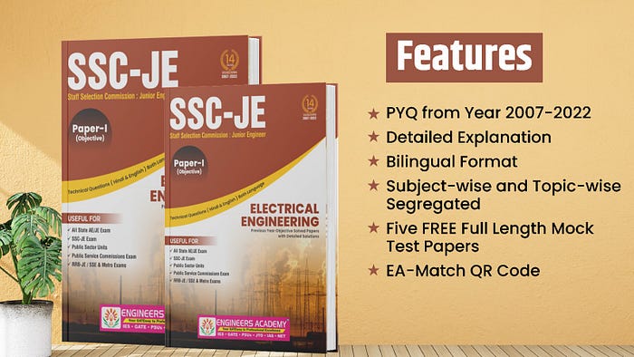 SSC JE Electrical Engineering Previous years Solved Papers