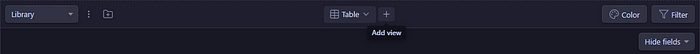 Projects - Add View