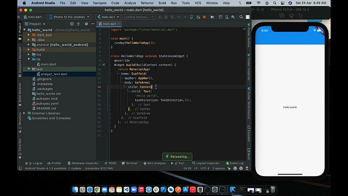 Flutter layouts