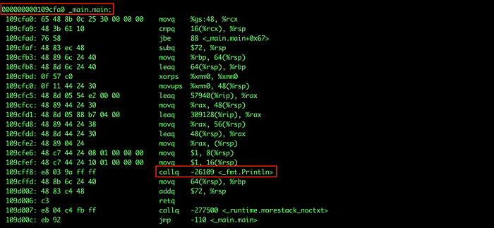 Go: Object File & Relocations. ℹ️ This article is based on Go 1.14 ...