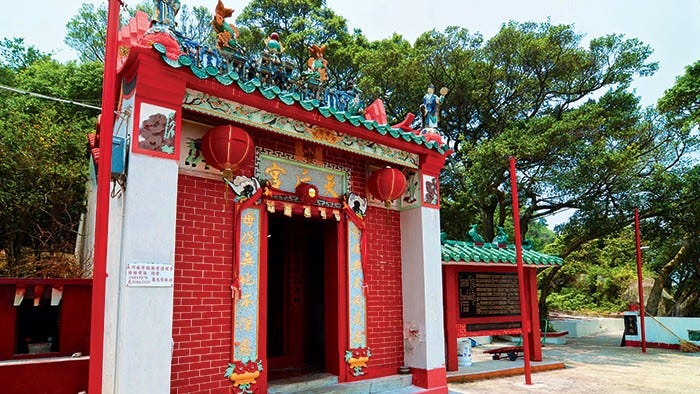 西灣天后宮，旅發局圖片