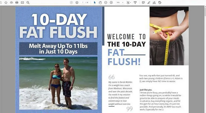 10-Day Fat Flush Reviews