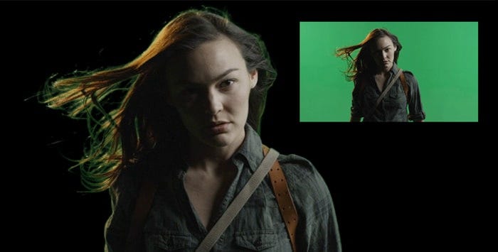 Color Spill Suppression in Chroma Keying