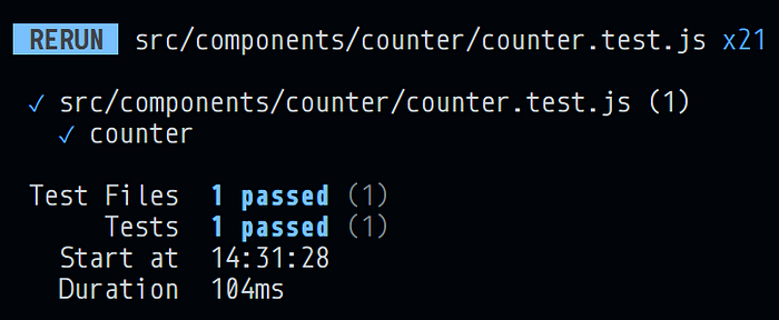 VueJS Unit Test