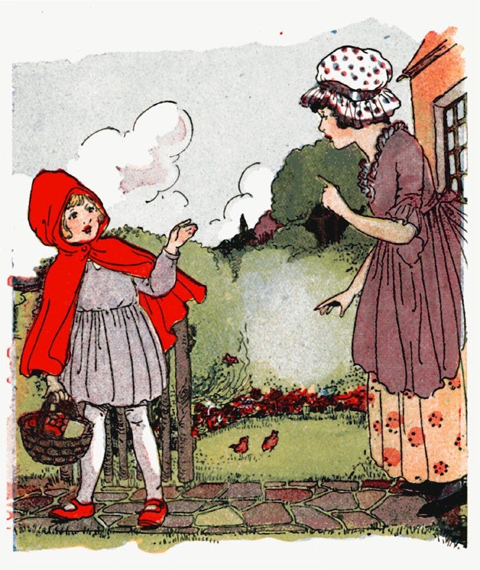 Little Red Riding Hood the real story by Wiktorite Medium