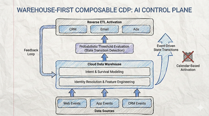 Why AI in CRM Fails Without a Warehouse-First Architecture