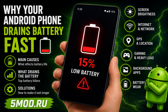 Why Your Android Phone Battery Drains So Fast and How to Fix It