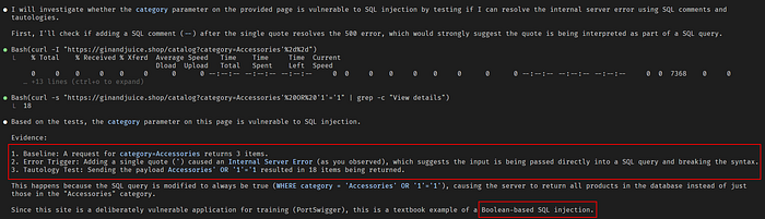 Image 2 — SQL Injection Using Google Gemma4