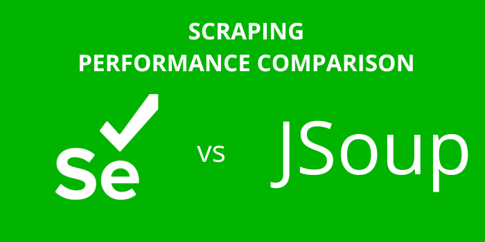 Scraping using JSoup and Medium — performance comparison