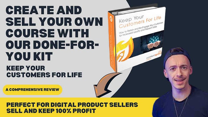 Create and Sell Your Own Course with Our Done-for-You Kit: Keep Your Customers for Life Perfect for Digital Product Sellers: Customize, Resell, and Keep 100% Profit with This Comprehensive Training Solution