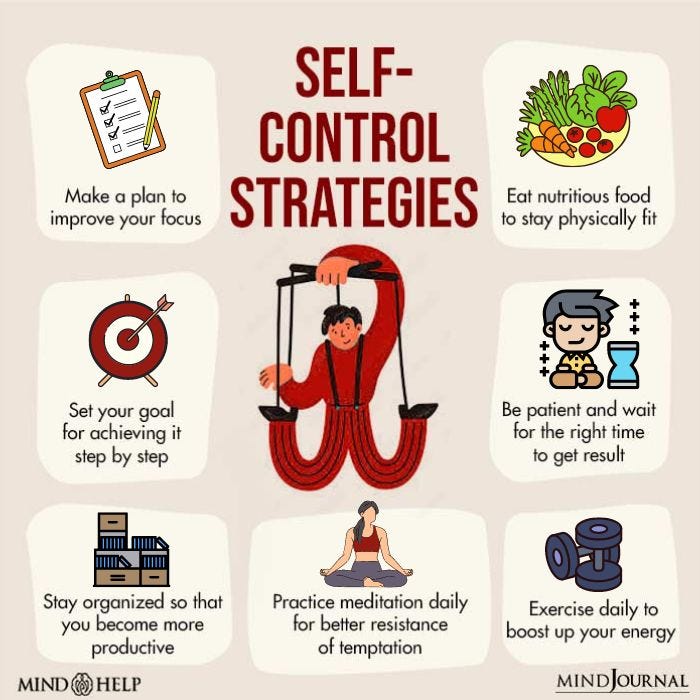 Self-control In Business Management Self-Control. Self-control is the ability to manage⦠| by Mind Help