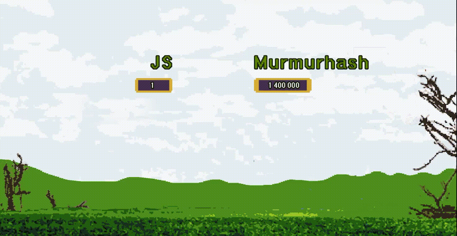 Murmurhash battle