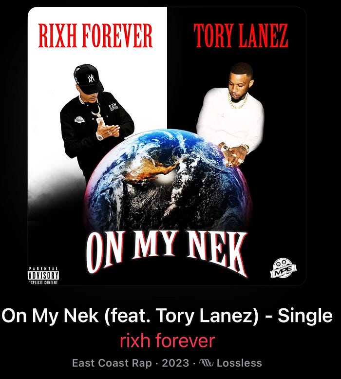 1*xPpfaKhDjfXJEE9kJnBKBg@2x TRENDING IN NEW RELEASES Rixh Forever and Tory Lanez Debut “On My Nek”  