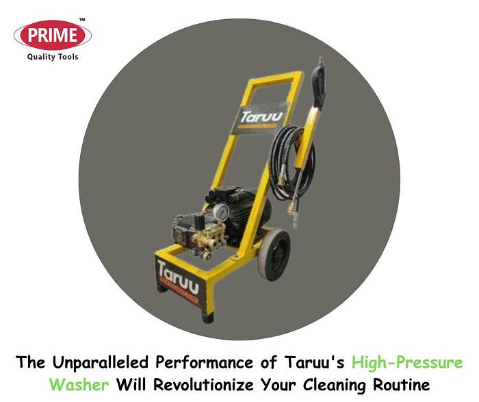 The Unparalleled Performance of Taruu’s High-Pressure Washer Will Revolutionize Your Cleaning Routin 3 High-Pressure Washer