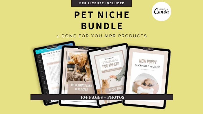 Pet Niche MRR Bundle