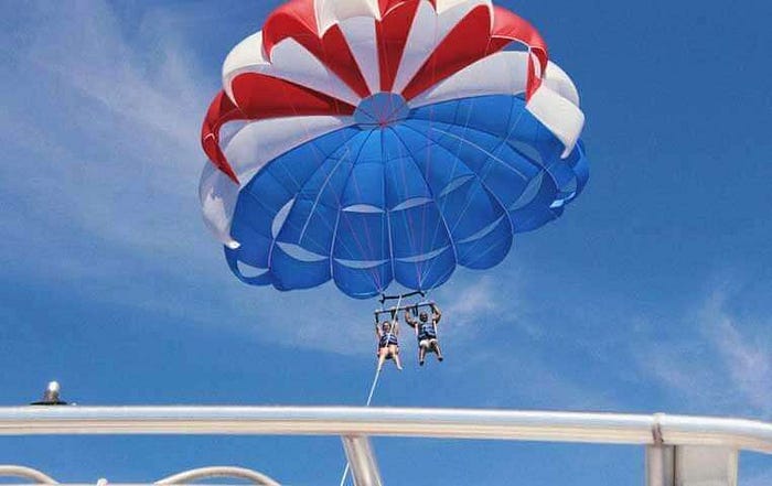 Parasailing in Cabo San Lucas
