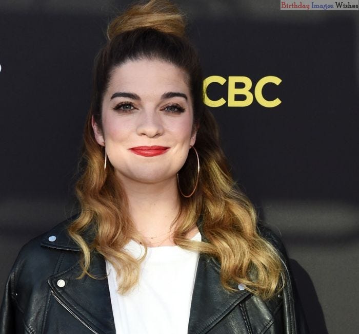 Happy Birthday Image Wishes Annie Murphy - Birthdayimageswishes - Medium