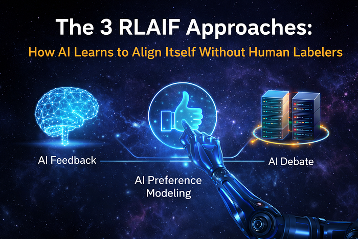The 3 RLAIF Approaches: How AI Learns to Align Itself Without Human Labelers