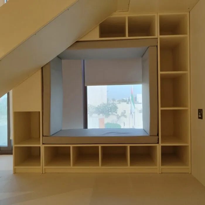 An Amazing Shelving Unit in Dubai — Kids Book Shelf Moon Kids Home