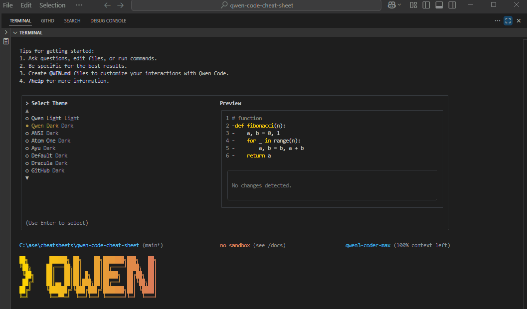 Qwen Code Launch Error