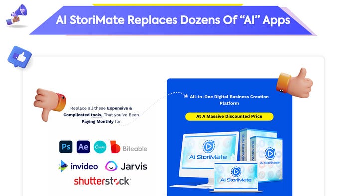 AI StoriMate Review: AI StoriMate is a groundbreaking software powered by GPT-4, the latest advancement in artificial intelligence technology. It is a versatile story creation tool that empowers creators to generate compelling stories, reels, and shorts for popular social media platforms such as Instagram, TikTok, YouTube, Facebook, and more.
