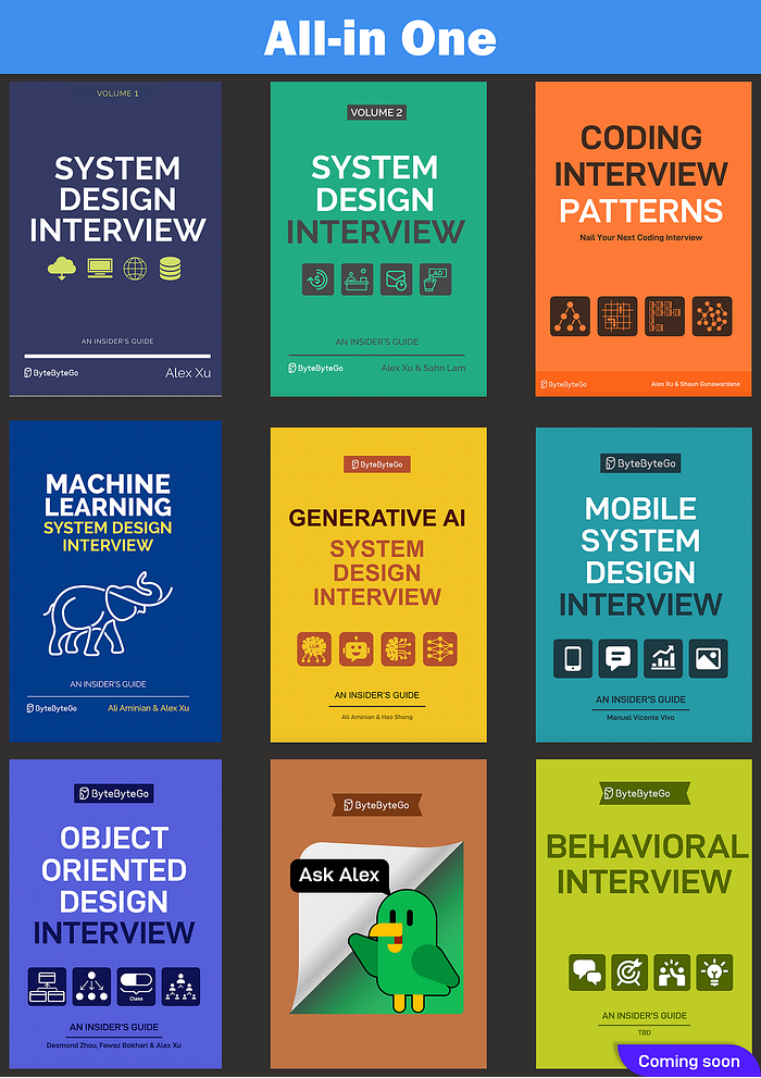 best bytebytego books for coding interview