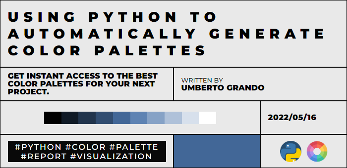 Generate Color Palettes Automatically Using Python & Pixabay | Python in  Plain English