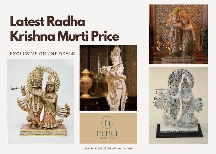 Latest Radha Krishna Murti Price | Exclusive Online Deals
