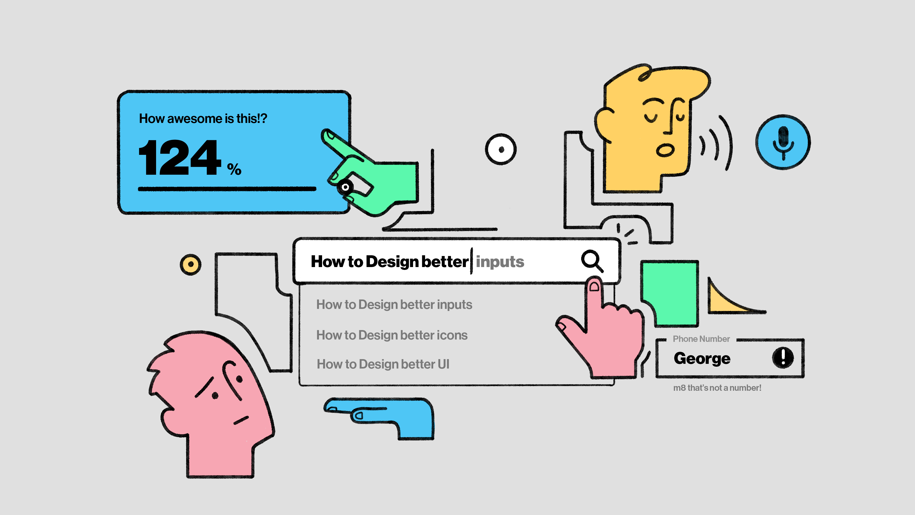 How to design better inputs. A guide for UX and UI designers, by Michał  Jarosz, Appnroll Publication