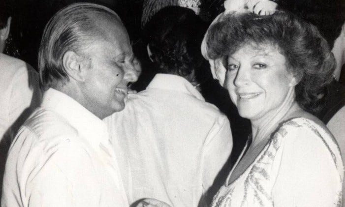 Régine Chouckron e Jorginho Ginle