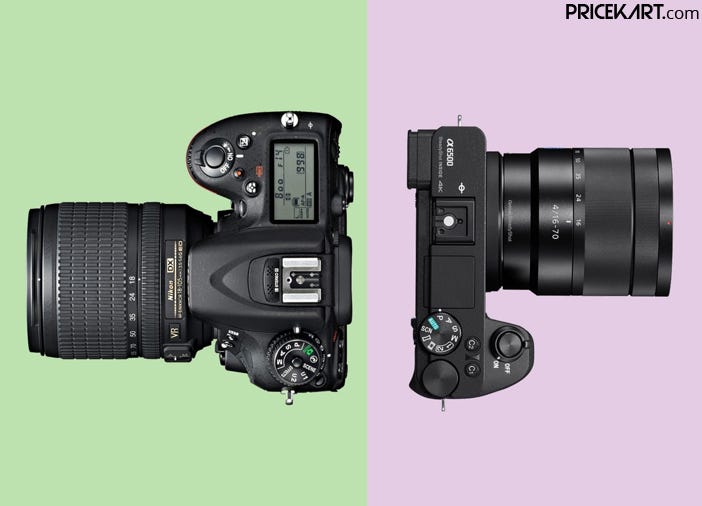 Mirrorless Vs DSLR Cameras: What Are the Differences & Which One Suits Your  Needs | by Digital Vijay | Medium