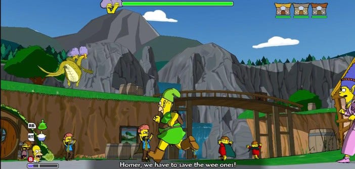 les simpsons le jeu xbox 360. Homer, Marge, Bart, Lisa et utilisent… | by  Jeux Torrents- Télécharge | Medium