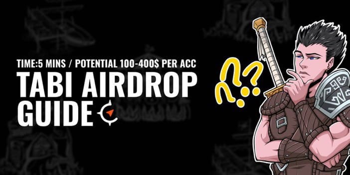 Tabi NFT Airdrop Full Guide. Potential 100