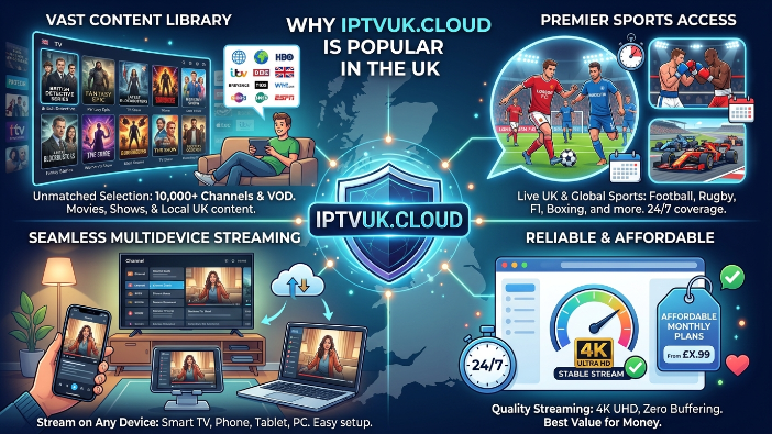 Why IPTV UK Cloud. Is Becoming a Popular Choice for Streaming in the UK
