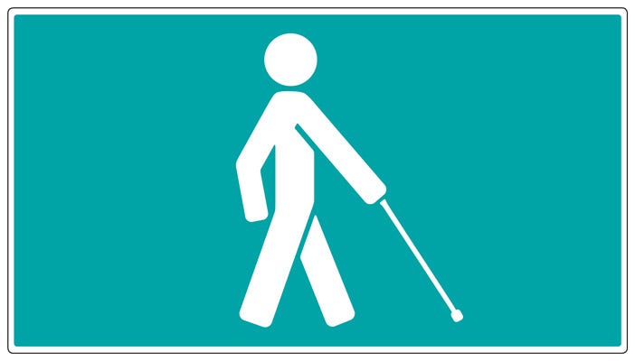 I am not blind; I am differently able. Do you care about me?