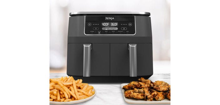 Shark Ninja Introduces Foodi 2-Basket Air Fryer
