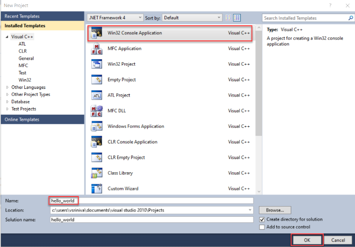 Basic C Program in Microsoft Visual Studio - VISHALI SRINIVASAN - Medium