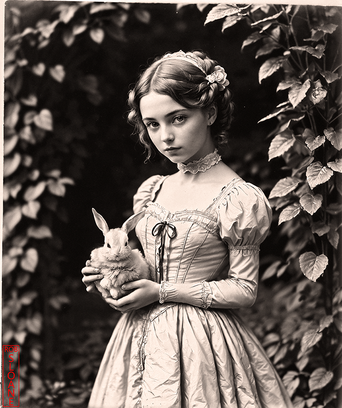 Lewis Carroll, Alice Liddell as The Beggar Maid