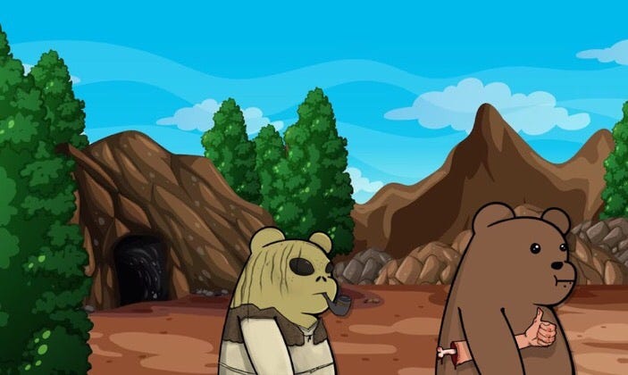 A Bears tail!. It started just like any other day… | by Rare Bears | Medium