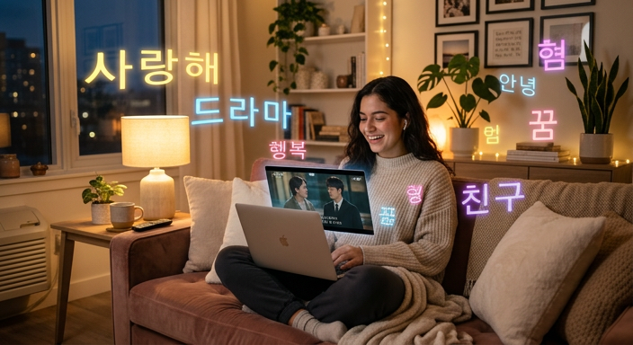 Cómo Aprendí Coreano Viendo K-Dramas: Guía Completa para Hispanohablantes