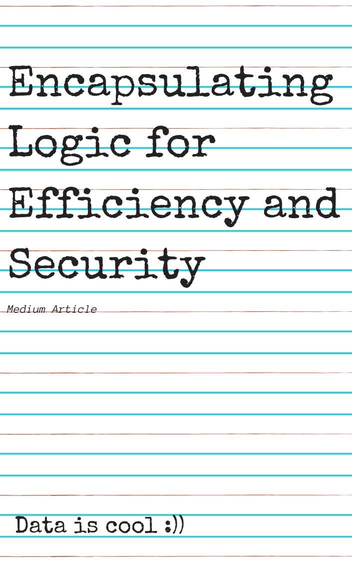 SQL Stored Procedures: Encapsulating Logic for Efficiency and Security ...