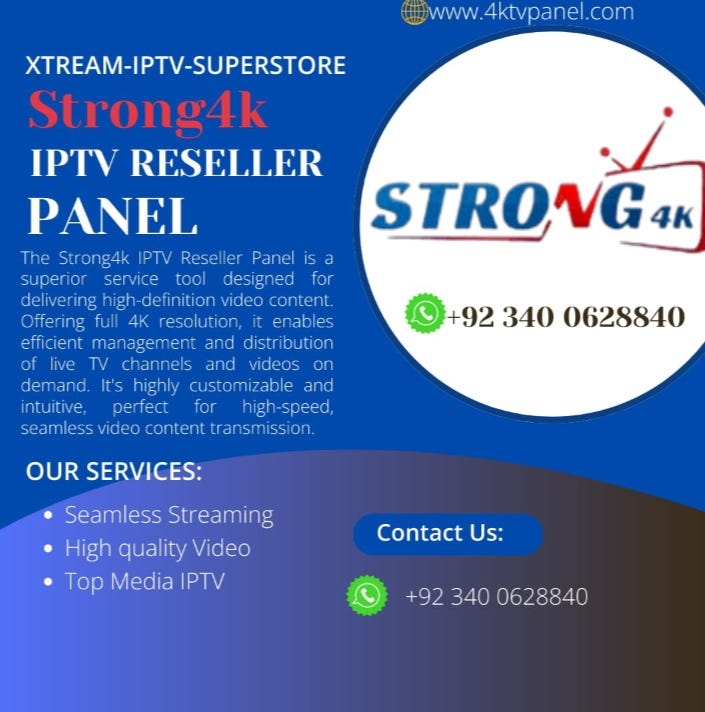 Strong4k Xtream Codes API Reseller Panel Available Sub Reseller Pro Strong4k xtream codes api reseller panel available sub reseller pro