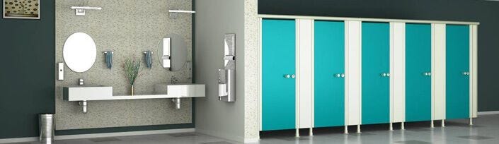 Selecting the Best Toilet Cubicles for Your Commercial Establishment | by  Greenlam Sturdo | Medium