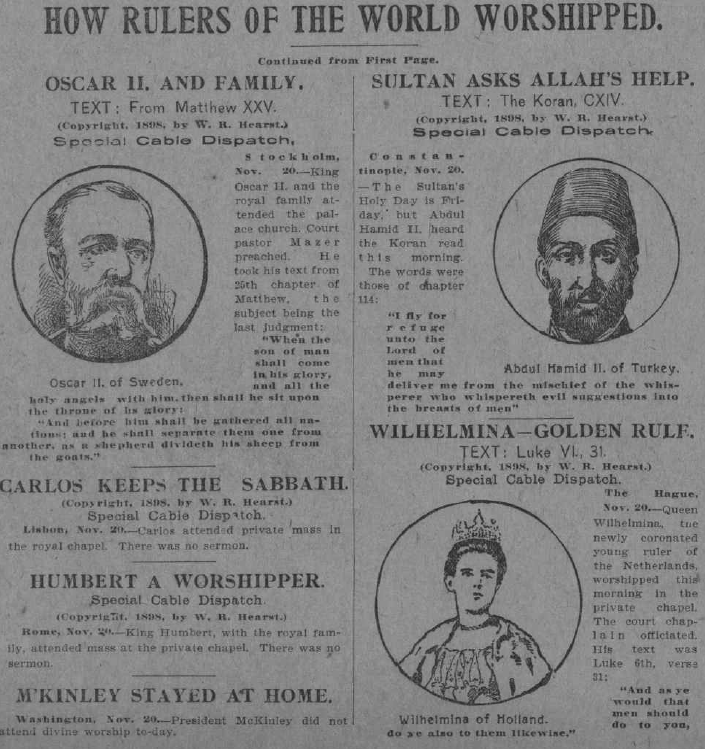 How Rulers of the World Worshipped in 1889 by Ali Ozturk Medium
