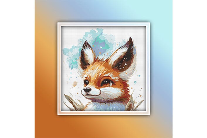 Fox 4 Cross Stitch Pattern PDF | by Yayoikusama | Jul, 2024 | Medium