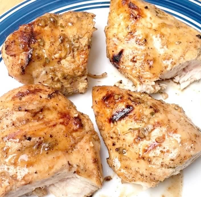 Grilled Honey-Lemon Chicken — Chicken
