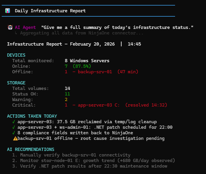 What You Can Build on Top of NinjaOne’s API — Infrastructure Visibility Without Limits