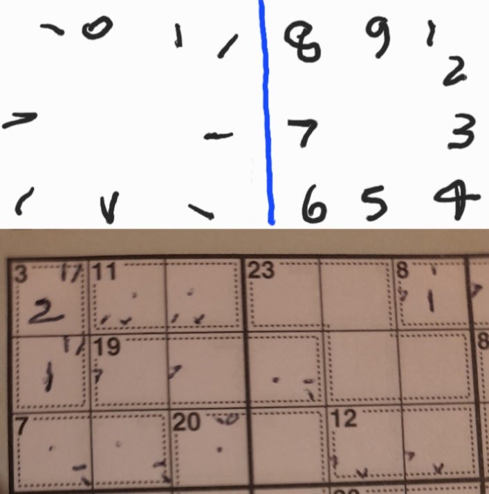 Center Dot Sudoku - Easy 